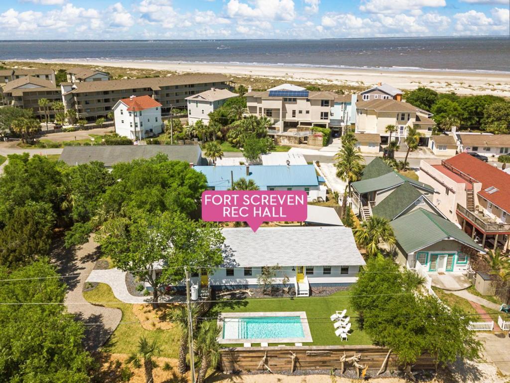 Fort Screven Rec Hall Villa Tybee Island Ngoại thất bức ảnh